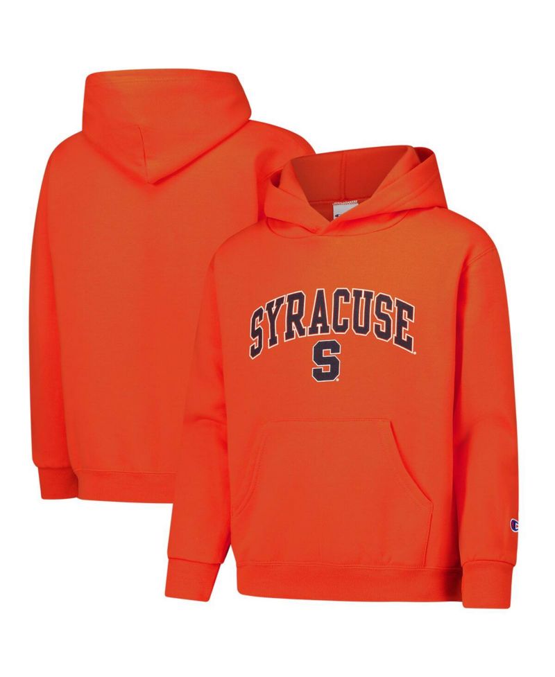 Big Boys and Girls Orange Syracuse Orange Campus Pullover Hoodie