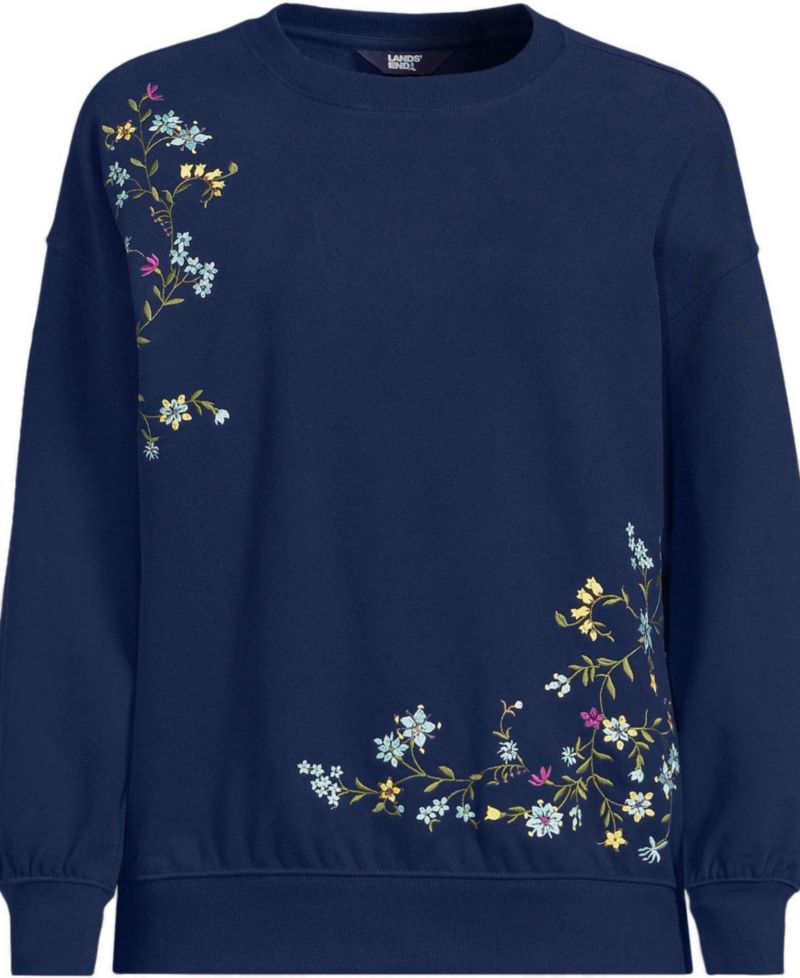 Plus Size Relaxed Serious Sweats Long Sleeve Crewneck Sweatshirt