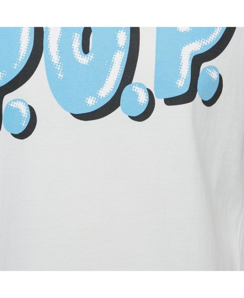 Men's Pop Print Cotton Crew Neck T-Shirt