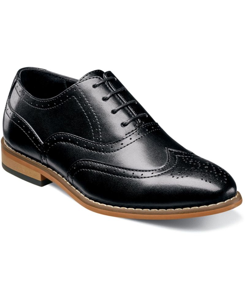 Little Boy Dunbar Wingtip Oxford Shoe