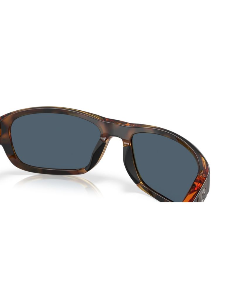 Unisex Rectangle Clipperton Polarized Sunglasses, 6S9119