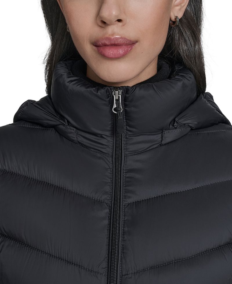 Women's Packable Hooded Puffer Coat