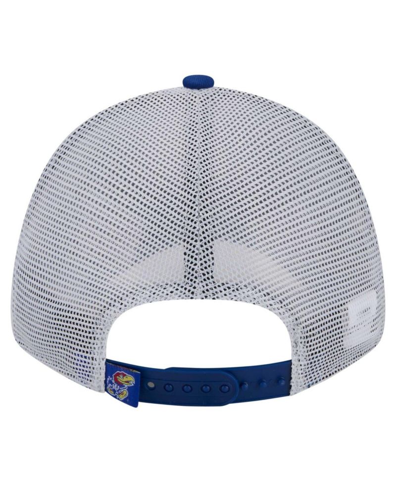 Men's Royal Kansas Jayhawks Trucker 9FORTY Adjustable Hat