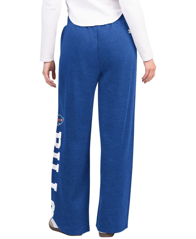 Women's Buffalo Bills Field Wide-Leg Cotton-Blend Sweatpants