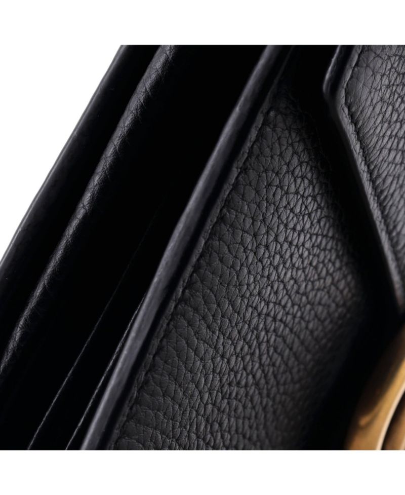 Mini GG Marmont Chain Wallet Leather