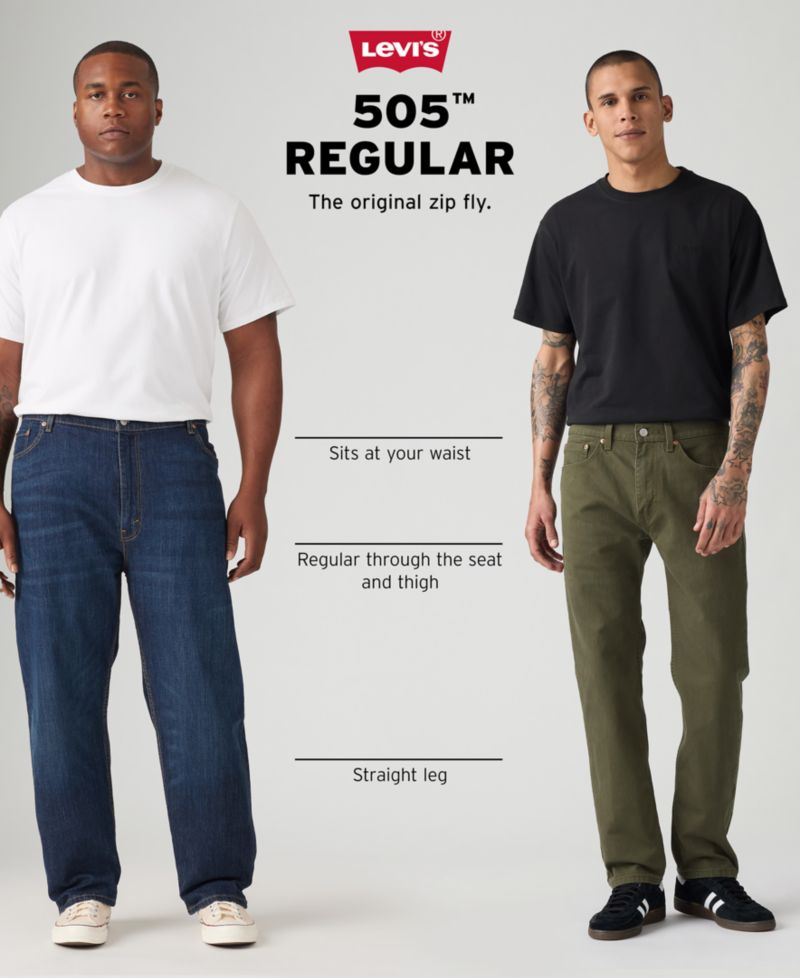 Men's Big & Tall 505™ Original-Fit Non-Stretch Jeans