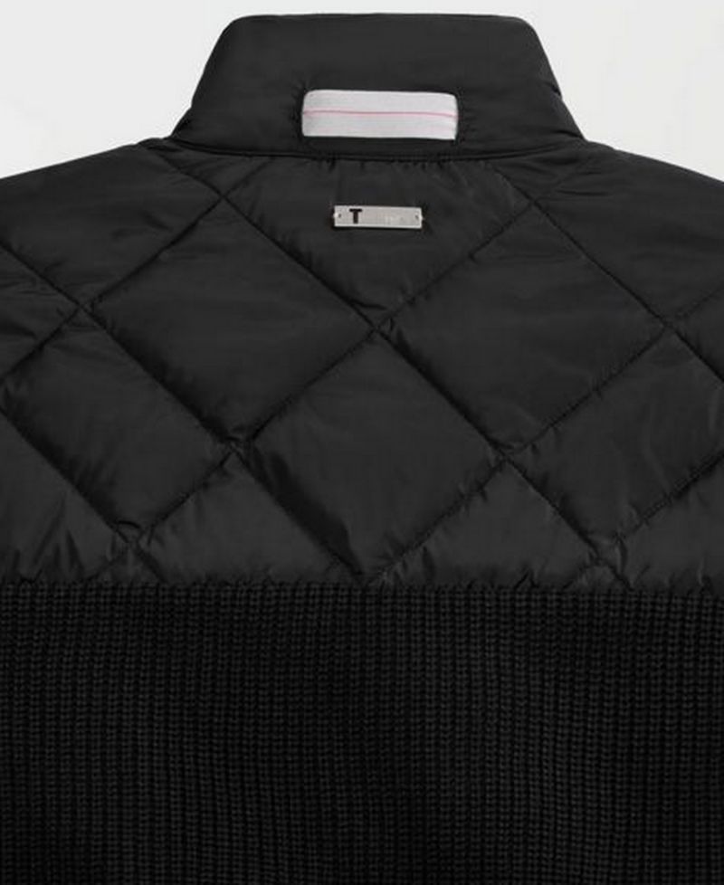 Men's Holborn Quilted Sweater Zip-Front Jacket