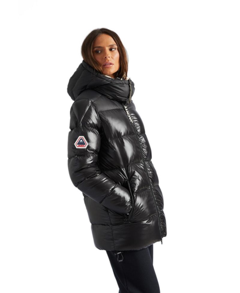 Women's High Collar Down Puffer Jacket