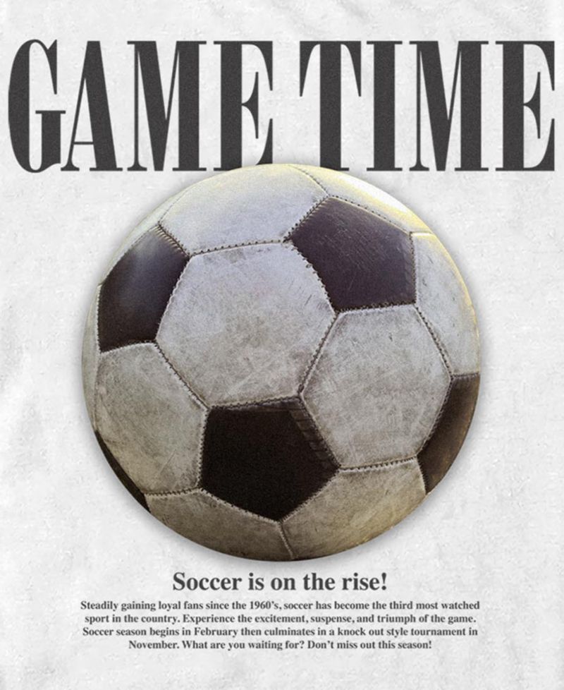 Men's Game Time Graphic T-Shirt