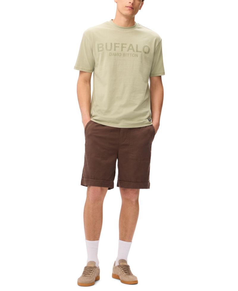 Men’s Twill Drawstring Shorts 9"