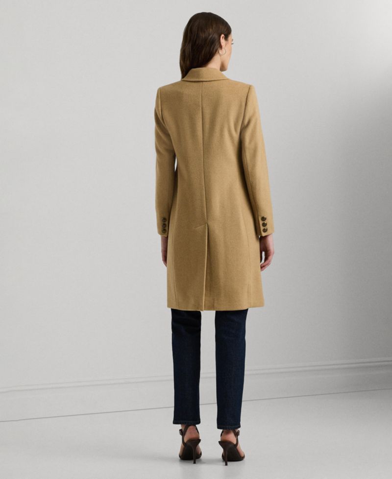 Women's Single-Breasted Peacoat