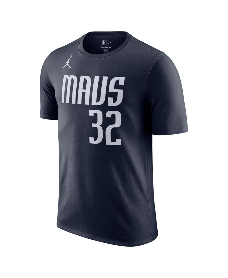 Men's Cooper Flagg Navy Dallas Mavericks 2025 NBA Draft First Round Pick Statement Edition Name & Number T-Shirt