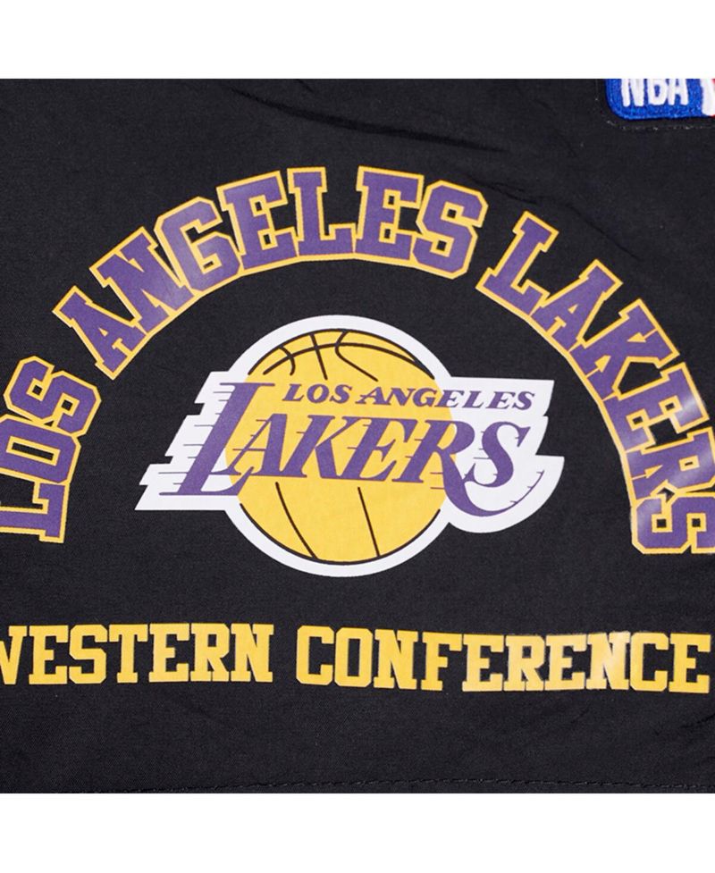 Men's Black Los Angeles Lakers Area Code Shorts