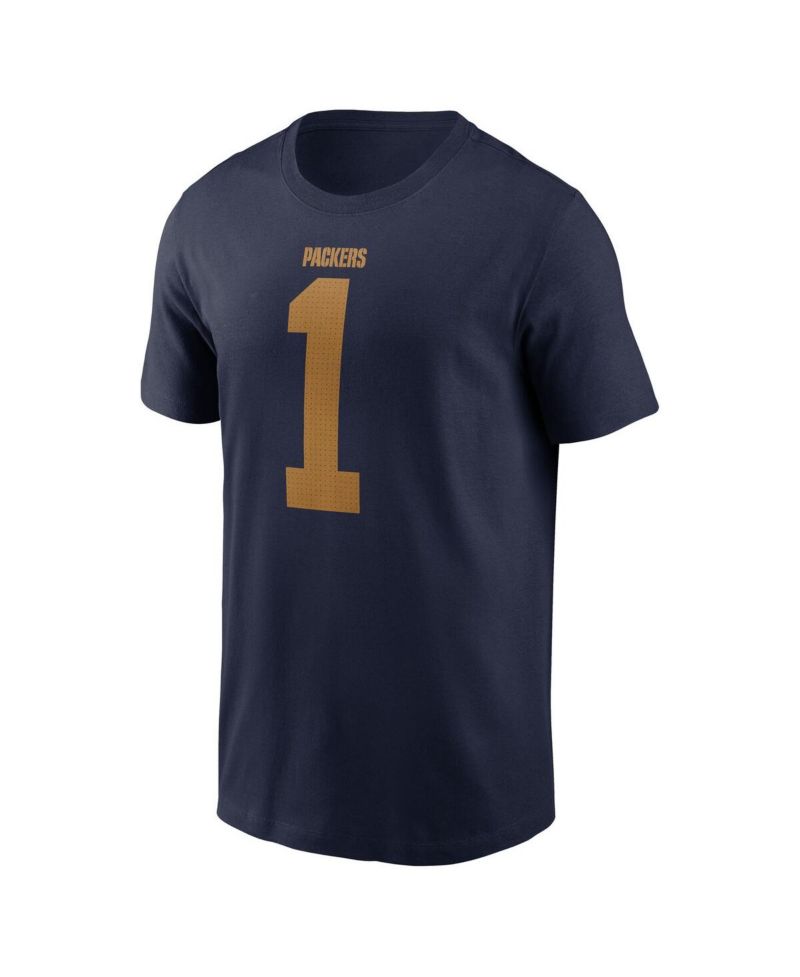Men's Micah Parsons Navy Green Bay Packers The 1923 Classic Name & Number T-Shirt