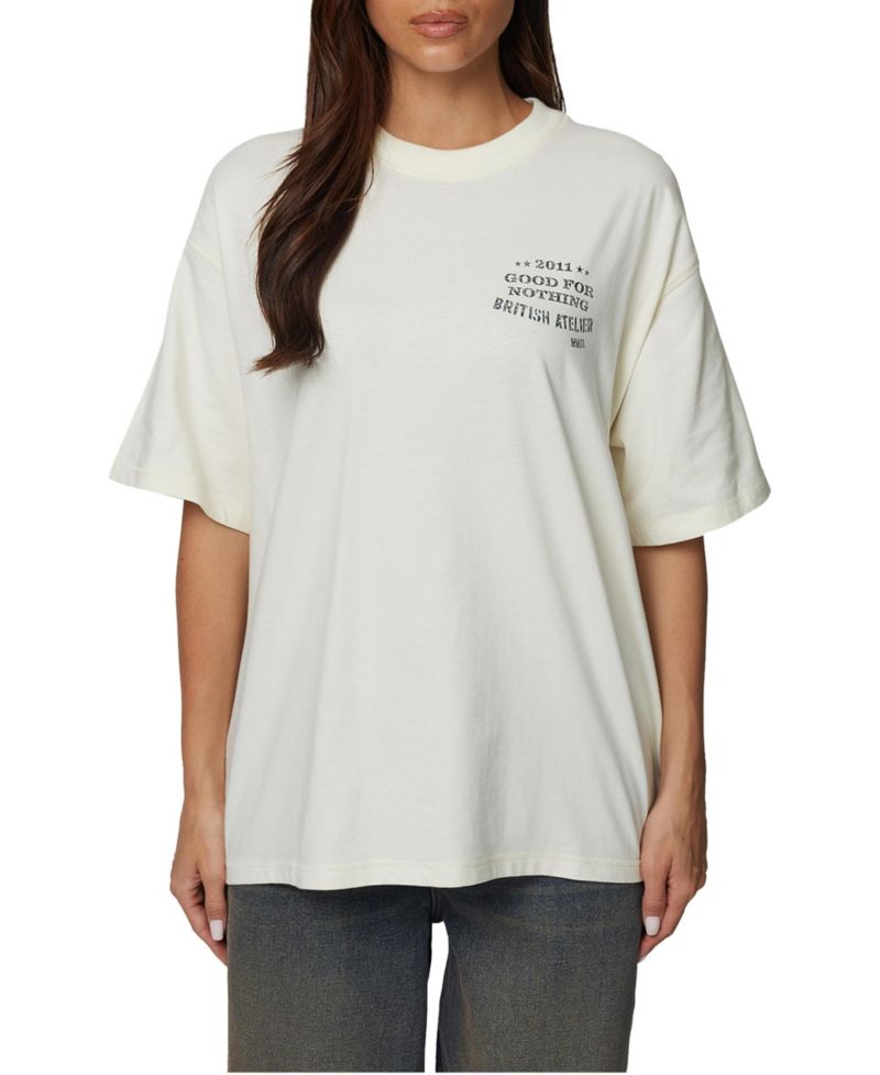 Women's Oversized Stamp T-Shirt