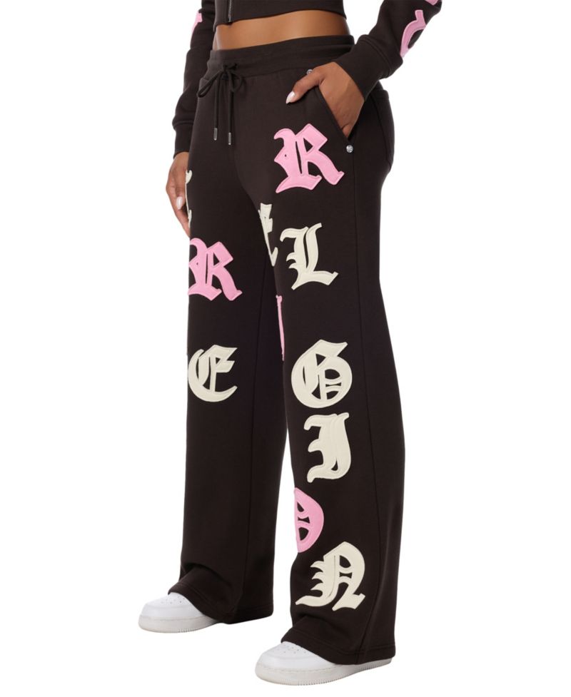 Women's Mid-Rise Straight-Leg Pull-On Pants