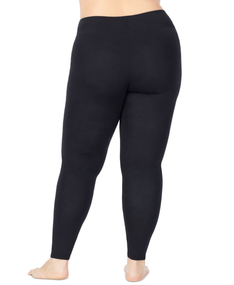 Plus Size Softwear with Stretch High-Waist Leggings