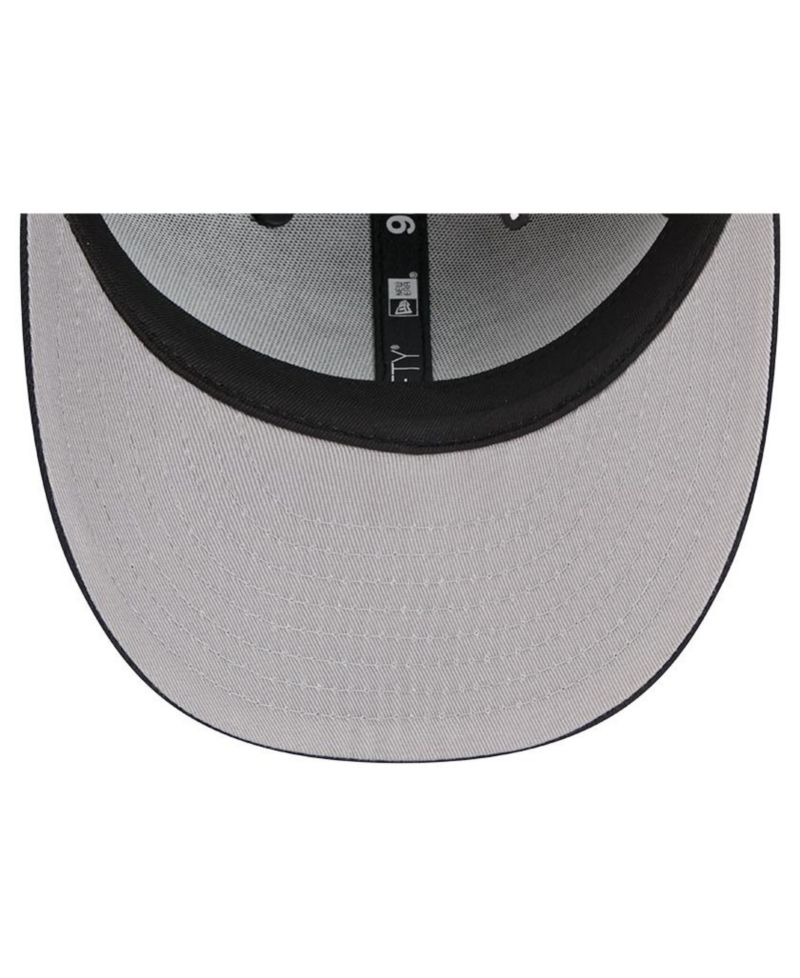 Men's Gray/Deep Sea Blue Seattle Kraken Wool Pin Low Profile 9FIFTY Snapback Hat
