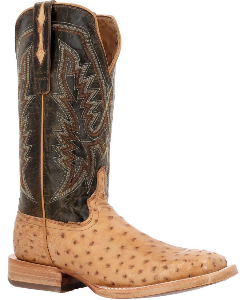 Men's PRCA Collection Full-Quill Ostrich Western Boot