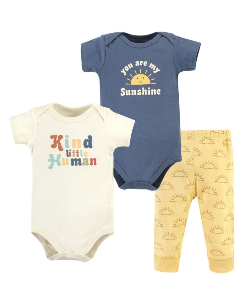 Baby Boys Hudson Unisex Two Bodysuits & Matching Pants Apparel Set