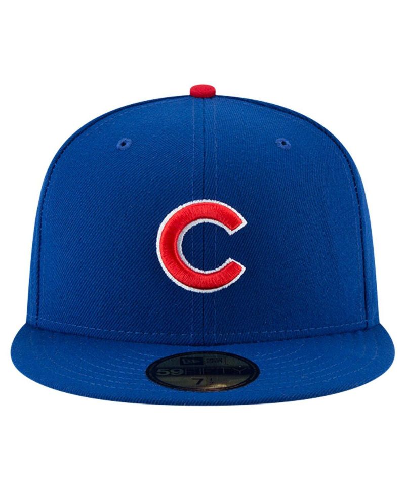 Men's Royal Chicago Cubs Buck O'Neil On Field 59FIFTY Fitted Hat