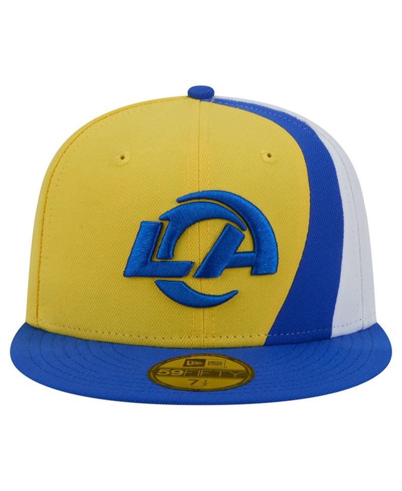 Men's Gold/Royal Los Angeles Rams Shock 59FIFTY Fitted Hat