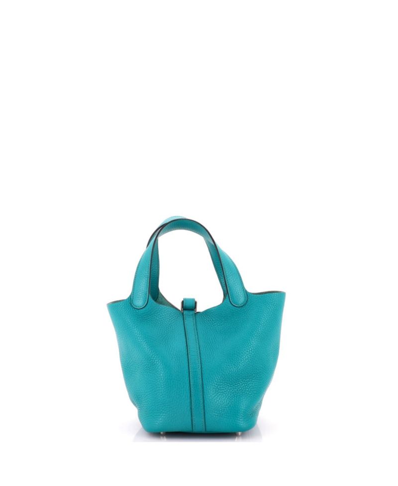 Pre-Owned Hermes PM Picotin Lock Bag Clemence