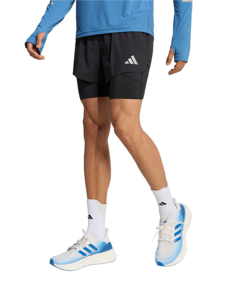 adi365 Men's Climacool 2-in-1 Run Shorts