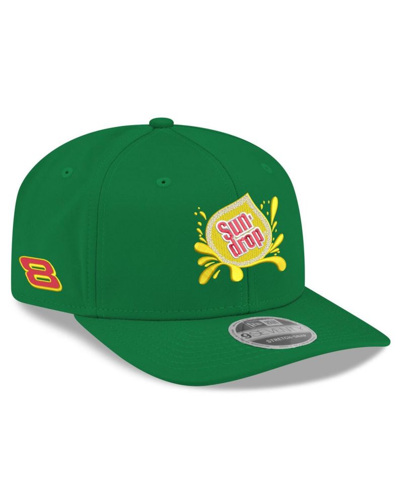 Men's Green Dale Earnhardt Jr. Sun Drop 9SEVENTY Stretch-Snap Hat
