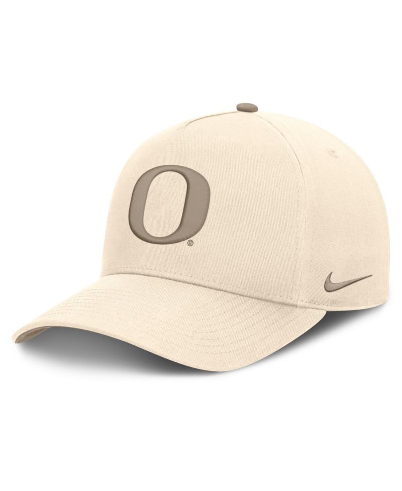 Men's Natural Oregon Ducks Rise Adjustable Hat