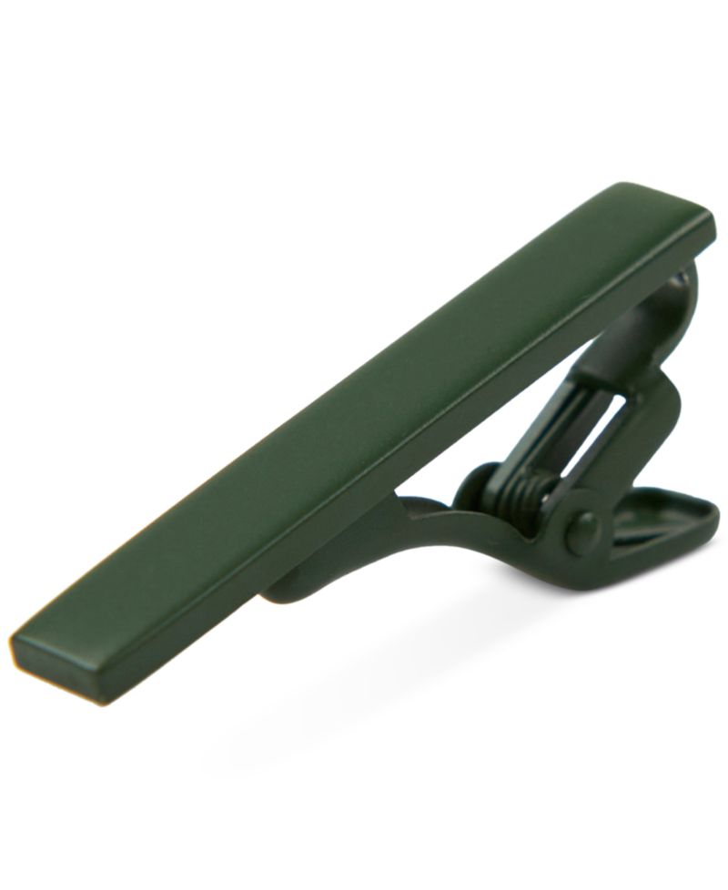 Men's Solid Ivy 1.5" Tie Bar