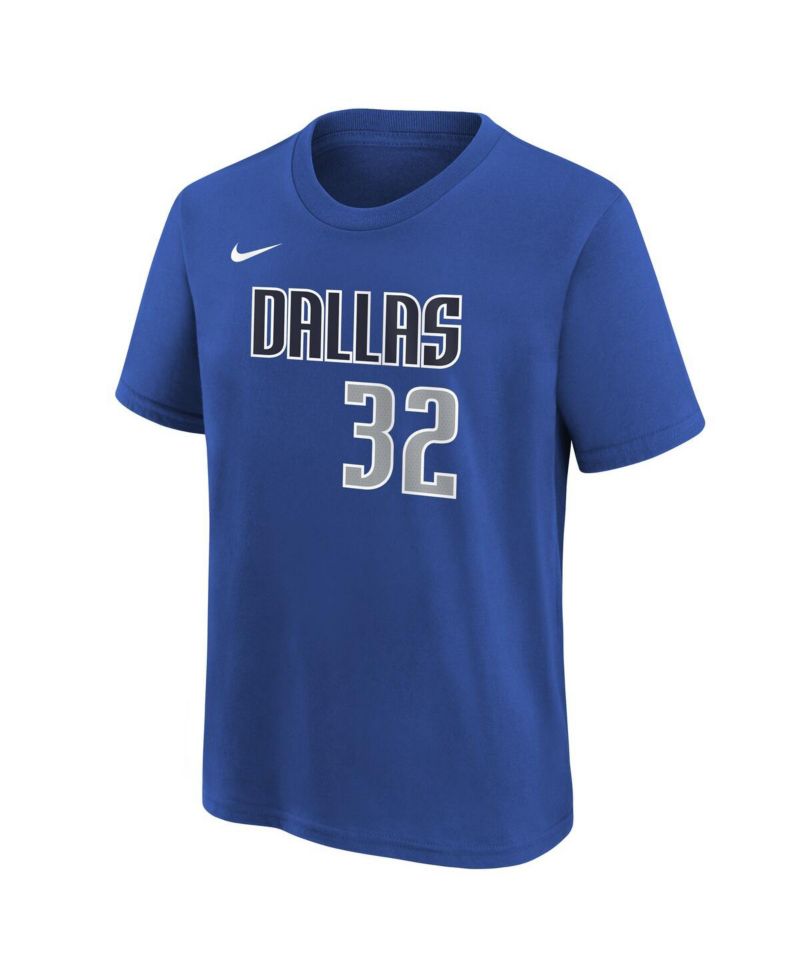 Big Boys and Girls Cooper Flagg Blue Dallas Mavericks 2025 NBA Draft Icon Name & Number T-Shirt