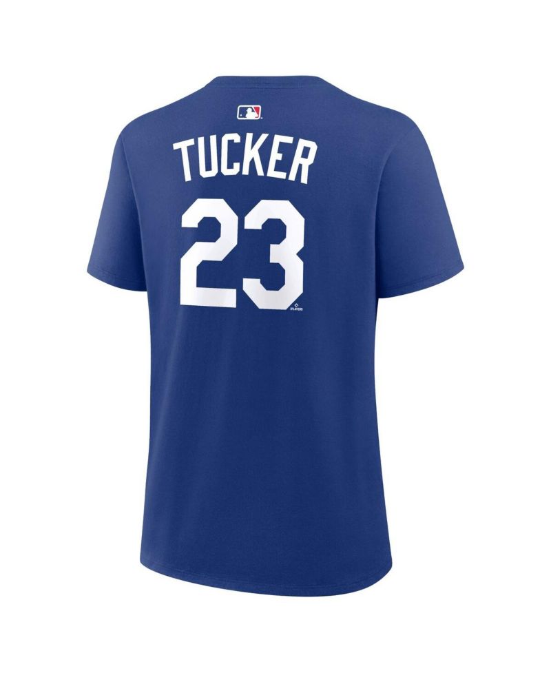 Women's Kyle Tucker Royal Los Angeles Dodgers Name & Number T-Shirt