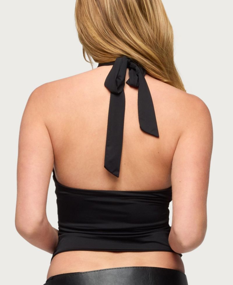 Women's Mahliah Studded Cutout Halter Top