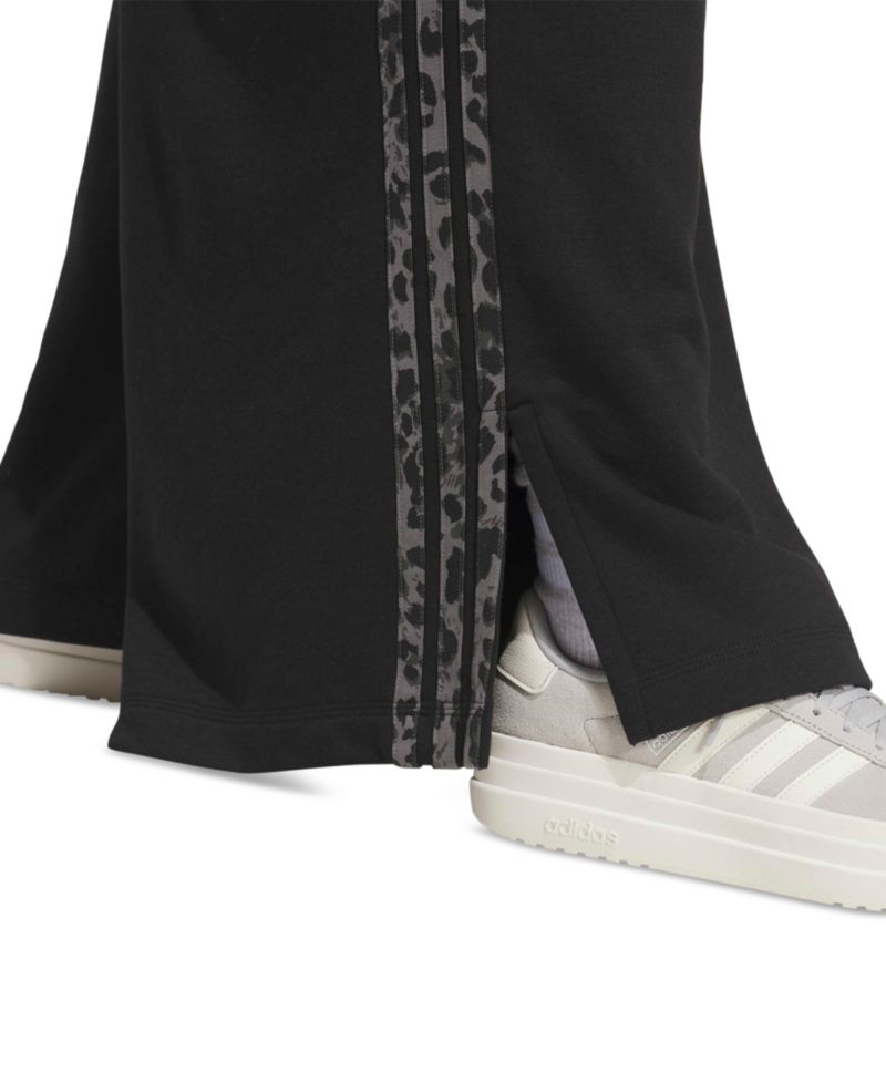 Plus Size Animal Print French Terry Pants