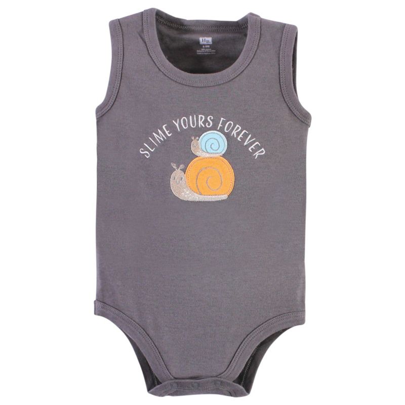 Baby Boys Hudson Unisex 5Pk Sleeveless Bodysuits