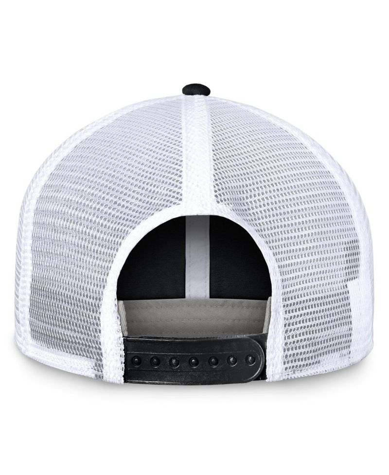 Men's Black/White Wichita State Shockers Free Kick Trucker Adjustable Hat