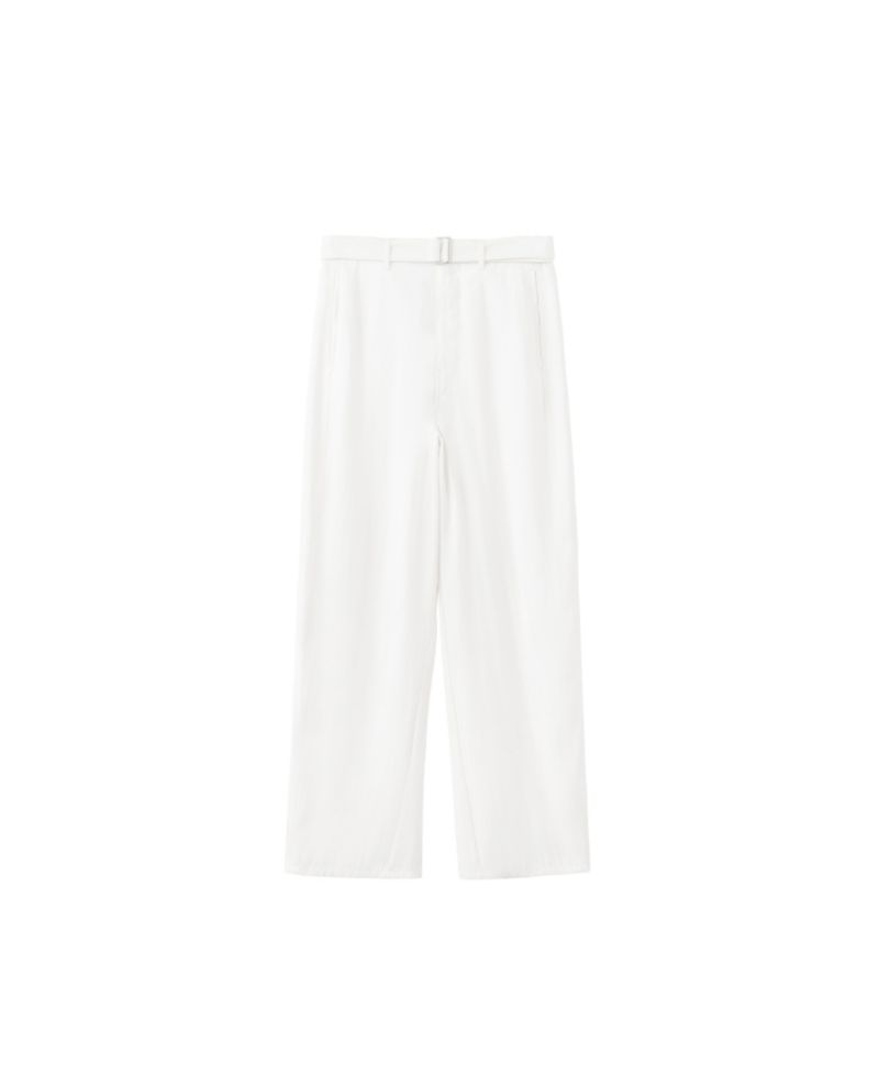 Women's Straight-Fit Mid-Rise Pleated Pants