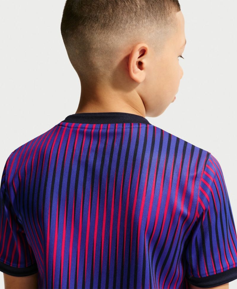 Big Boys and Girls Navy Paris Saint-Germain 2026/27 Dri-FIT Pre-Match Jersey