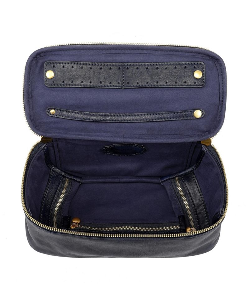 Celosia Rectangular Leather Jewelry Case