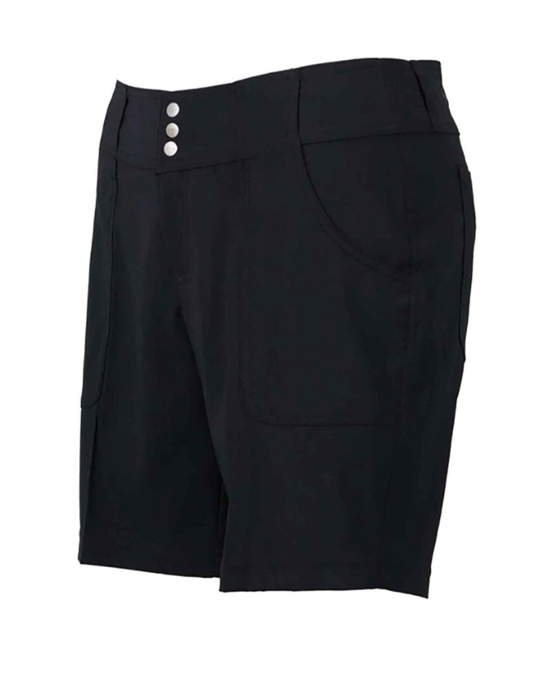 Women's Everyday Golf Deep Front Pockets Mid-Rise Shorts, 7.5" Inseam