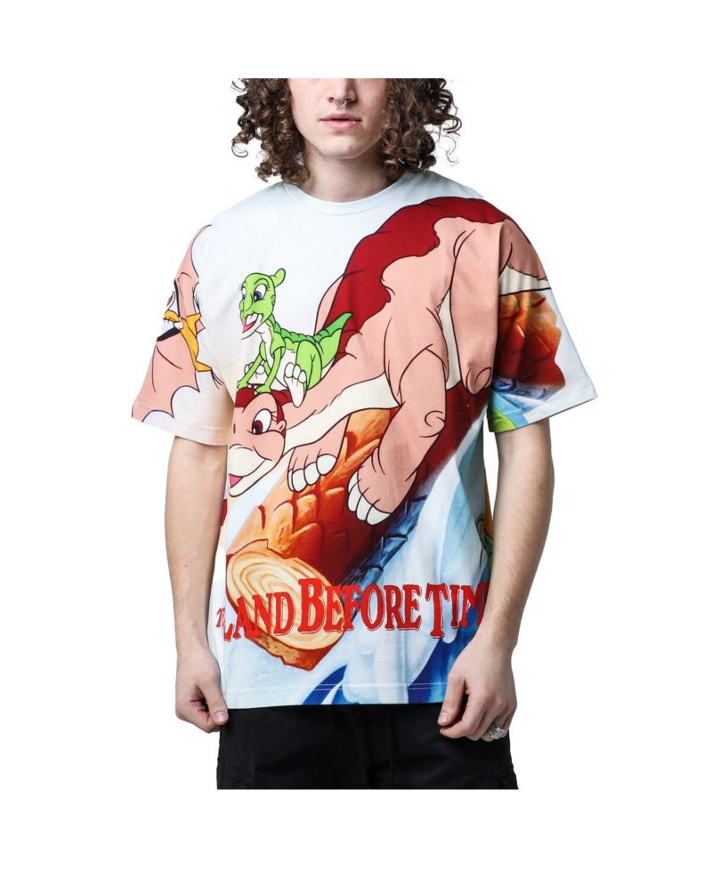 Men's and Women's Mint the Land Before Time Group Graphic T-Shirt