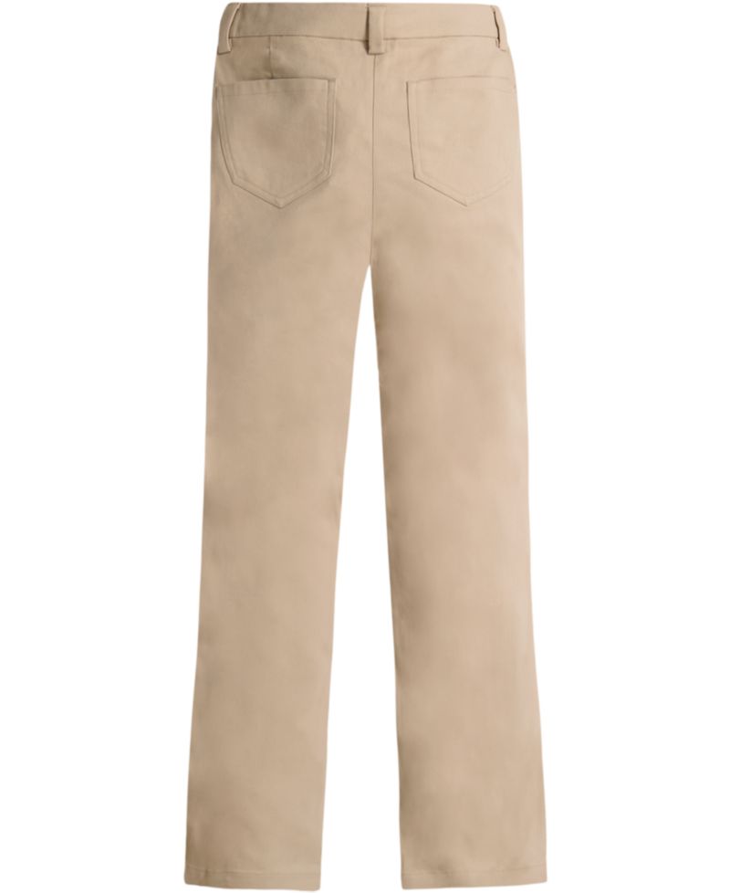 Big Girls Uniform High Waisted 4-Pocket Bootcut Pants