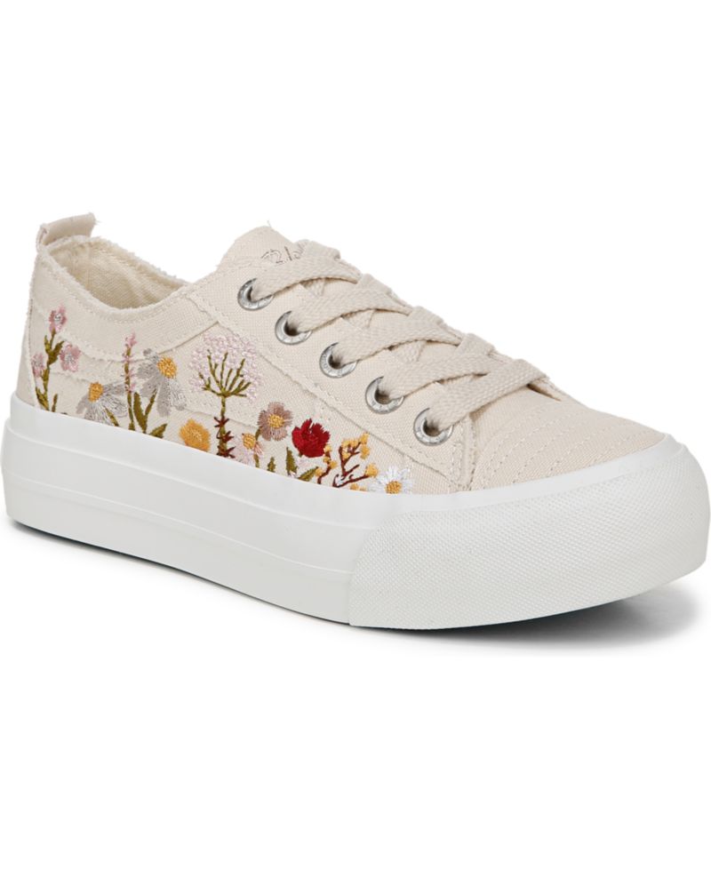 Белый Пустынный Embroidered Холщовый