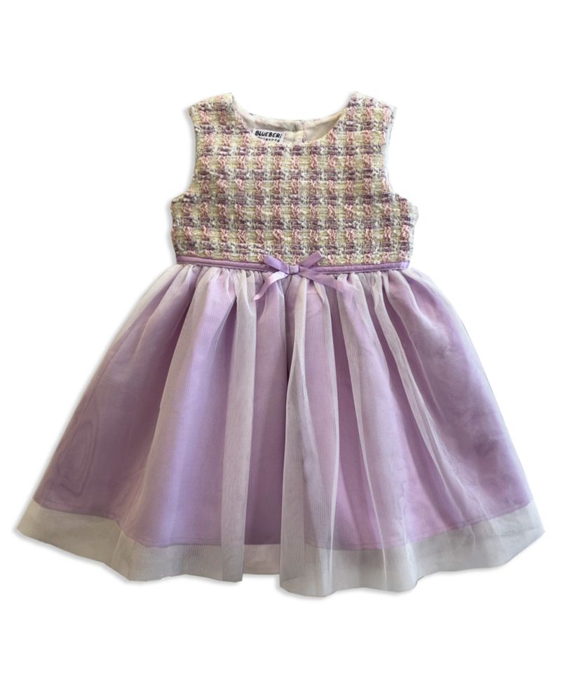 Girls' 2T-6X Long-Sleeve Coat and Dress, 2-Piece Set