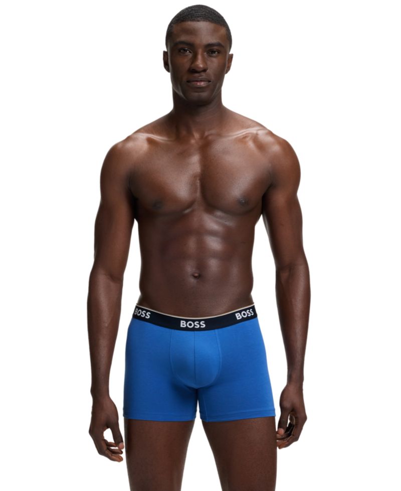 Men's Power Boxer Briefs Underwear, 3-Pack Set