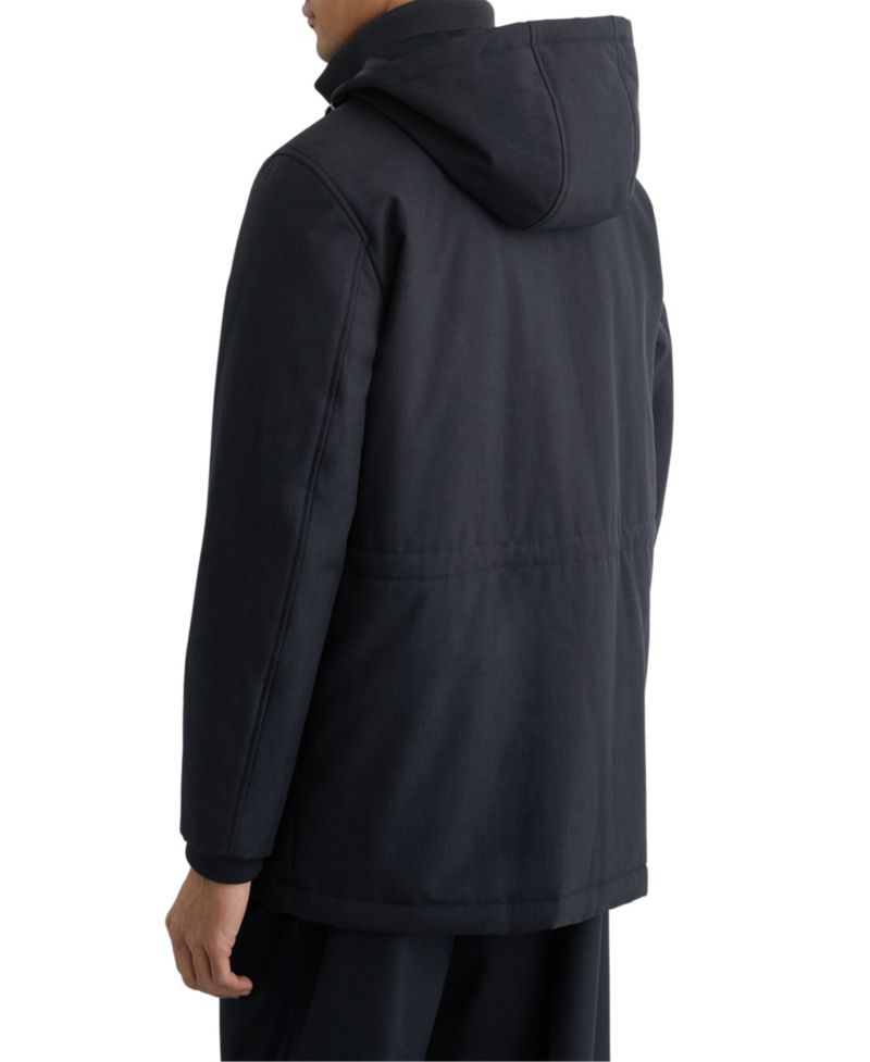 Men's Lord Hooded Zip-Through Padded Coat