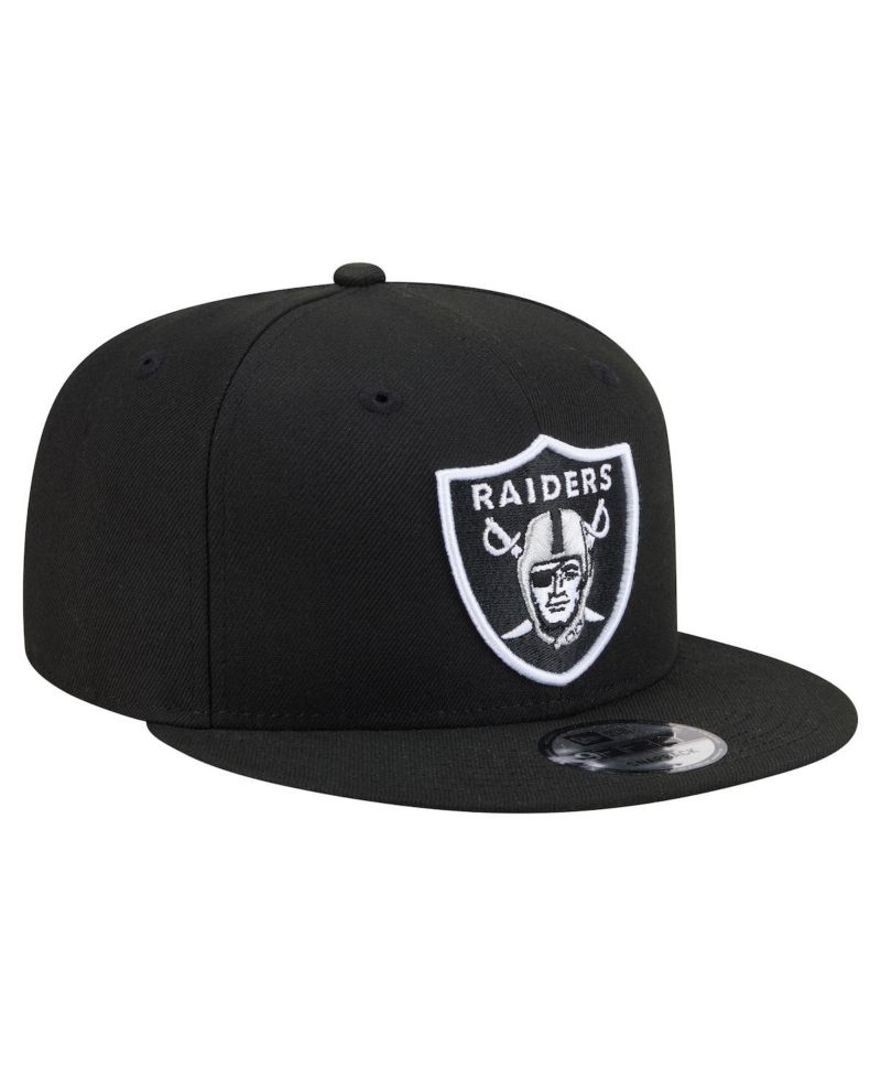 Men's Black Las Vegas Raiders 9FIFTY Snapback Hat