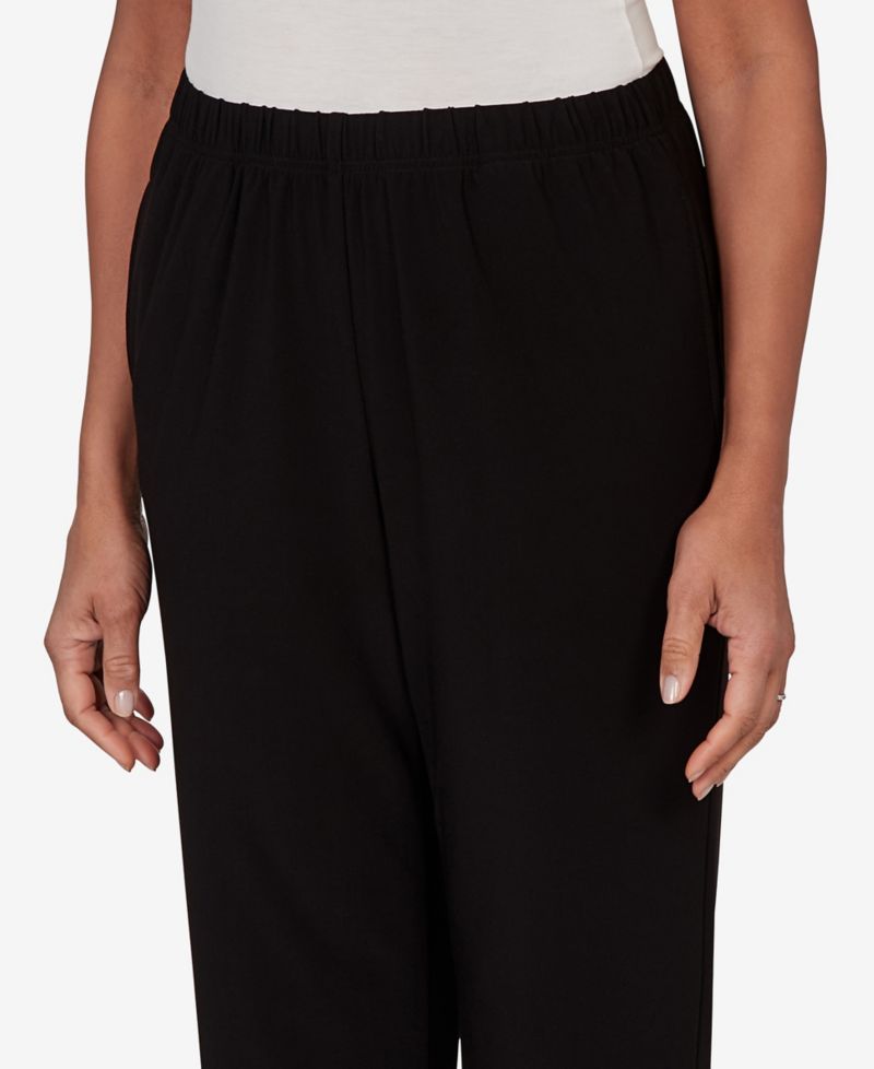 Petite Soft Crepe Short Length Pants