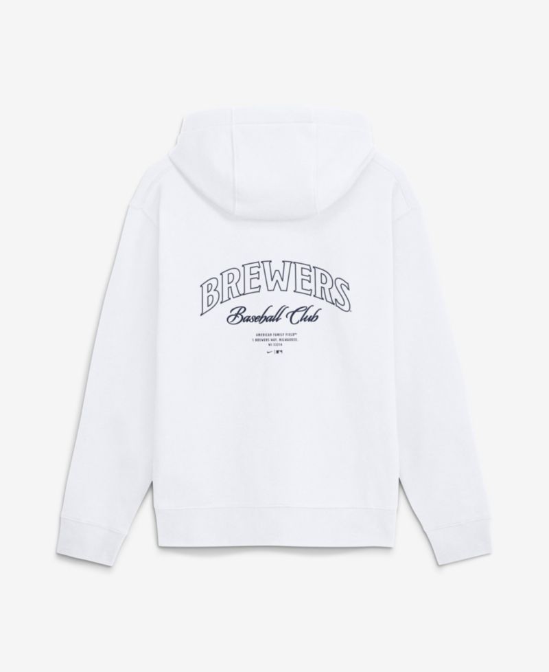 Men's Milwaukee Brewers Club Fleece Pullover Hoodie